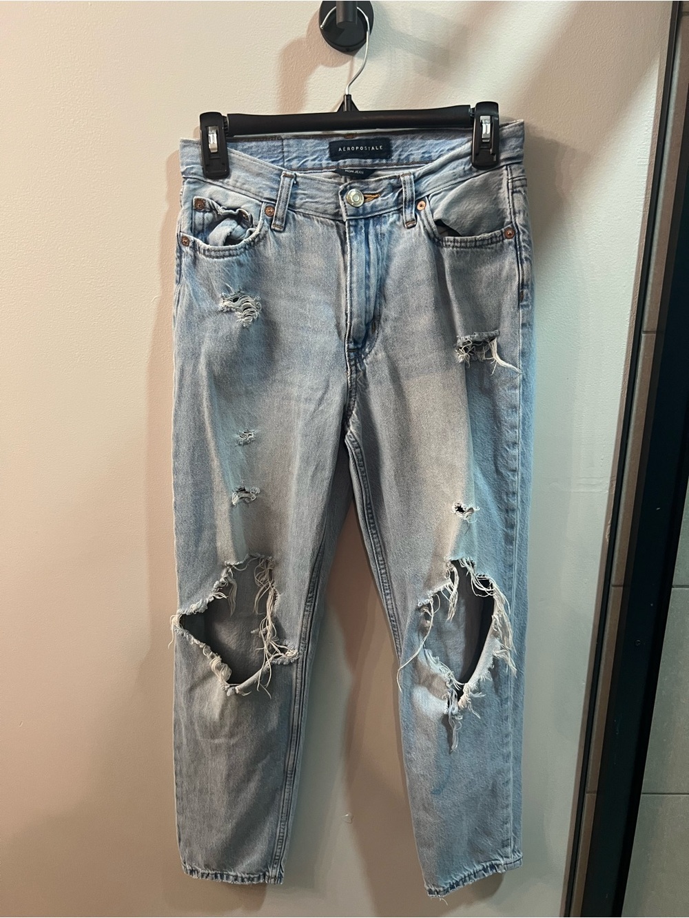 Aeropostale Light Blue Mom Jeans